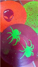 Veranstaltungsbild Stencil-Art auf Schallplatten